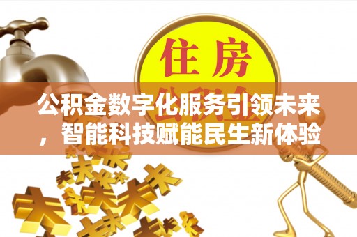 灌云公积金数字化服务引领未来，智能科技赋能民生新体验
